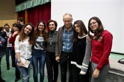 Lo scrittore Erri De Luca dialoga con gli studenti del polo liceale "E.Amaldi" a partire dalla presentazione del li libro "La natura esposta"